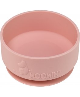 Muumi Silicone -kulho, rosehip pink