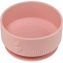 Muumi Silicone -kulho, rosehip pink