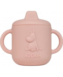 Muumi Silicone -nokkamuki, rosehip pink