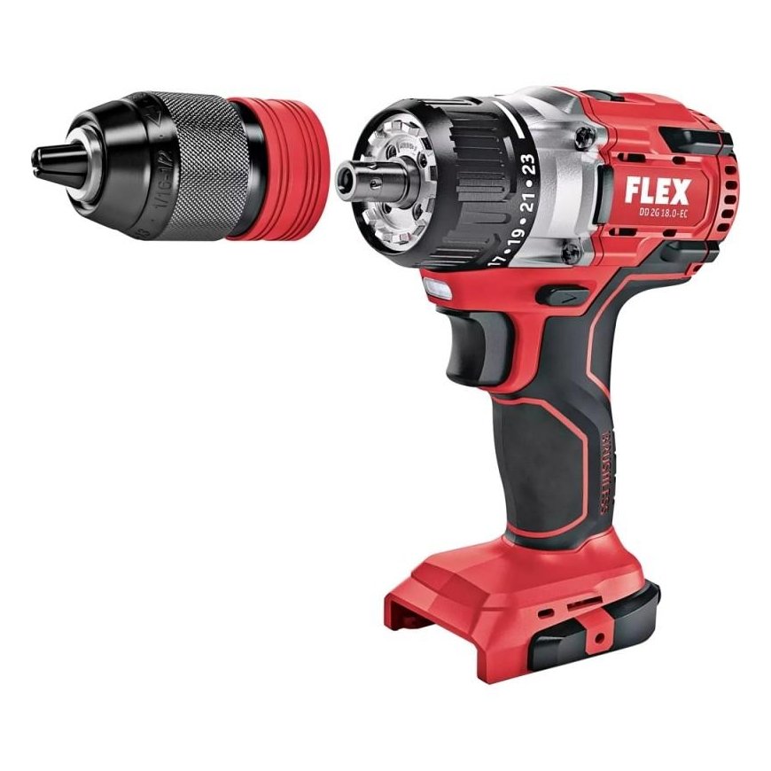 Cordless screwdriver-drill FLEX DD 2G 18.0 EC 2x5.0Ah – 3