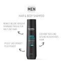 Men's hair and body shampoo Goldwell Men Hair & Body Shampoo 300ml