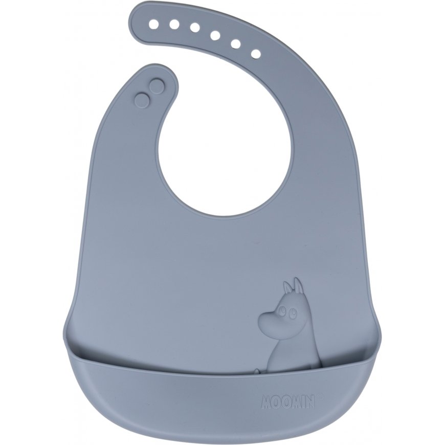 Moomin Silicone dinner plate, sky blue
