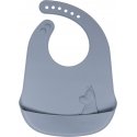 Moomin Silicone dinner plate, sky blue