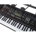 Lean Toys Keyboard with Microphone Musical Instrument Black Lean Toys Keyboard with Microphone Musical Instrument Black