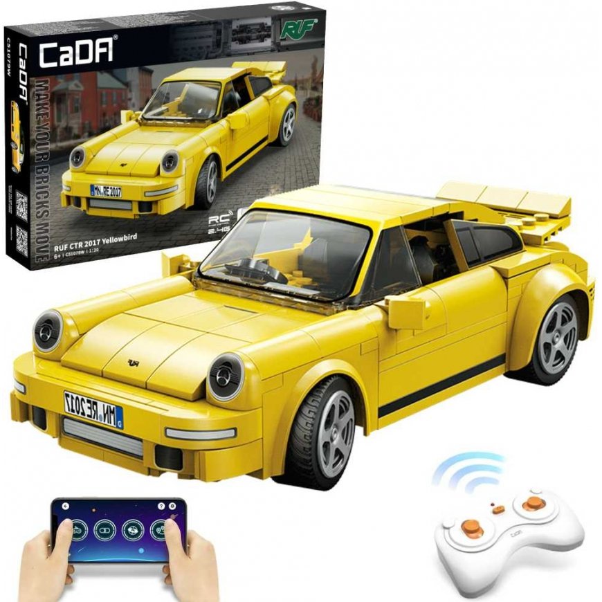 Klocki Konstrukcyjne CaDA Samochód miejski Remote controlled RUF CTR 2017 222 elements – 2
