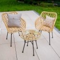 Staliukas sodo Desire smėlio spalva PATIO