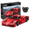 Klocki konstrukcyjne CaDA Samochód zdalnie sterowany Auto sportowe red 32 cm Red Blade Sport Car Chassis 405 parts RC Dual Mode Klocki konstrukcyjne CaDA Samochód zdalnie sterowany Auto sportowe red 32 cm Red Blade Sport Car Chassis 405 parts RC Dual Mode