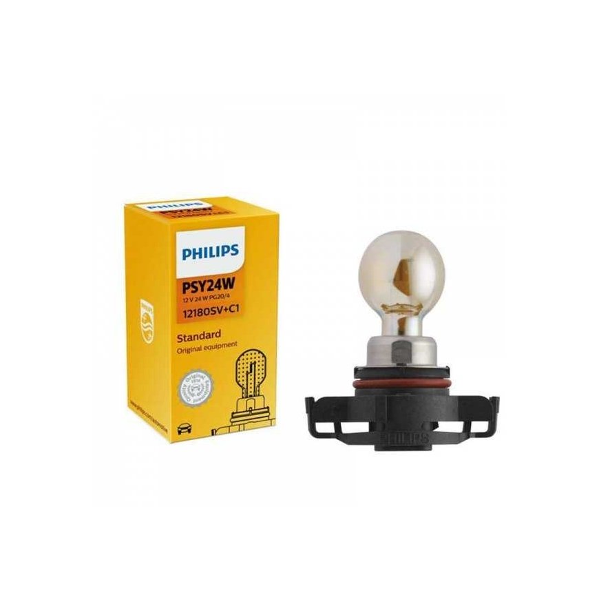 Philips Lemputė 24W 12V PG20/4 PSY24W Sidabrinis