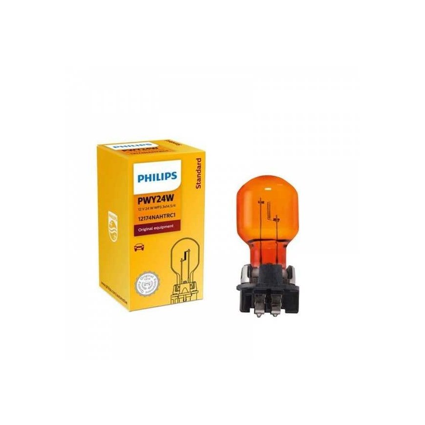 Philips Bulb 24W 12V WP3,3x14,5/4 PWY24W