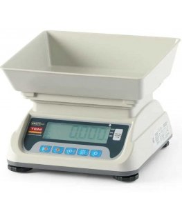 TEM Kitchen scales with legalization M series ECO+ 3 szalki 6kg