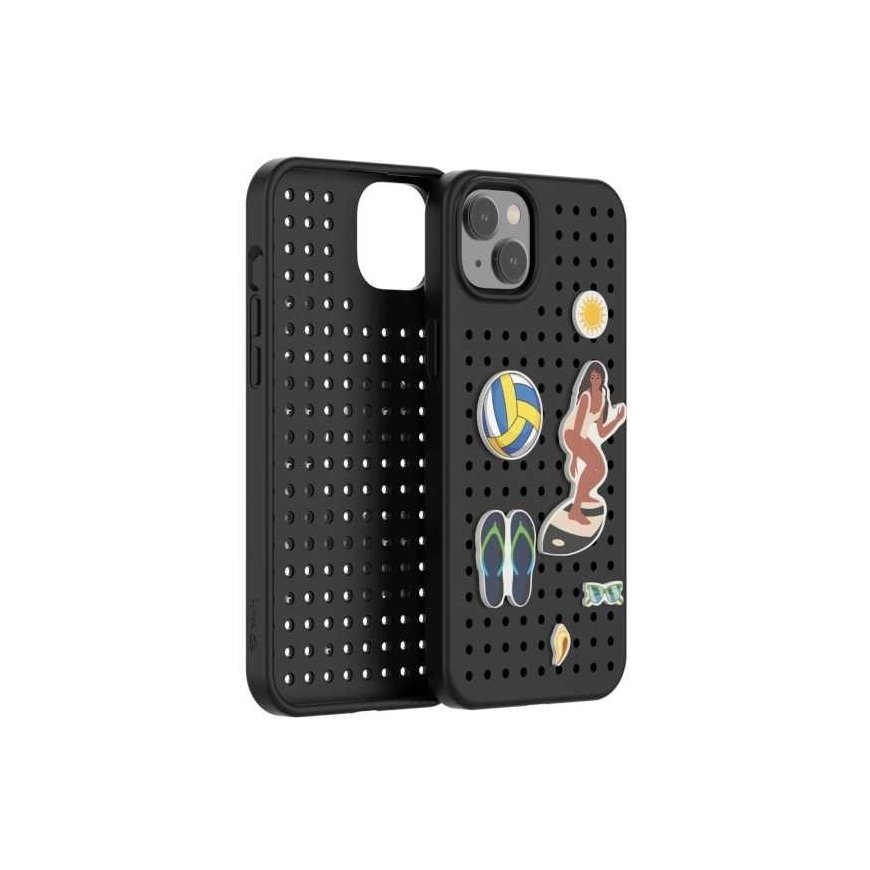 Defaultbrand Dėklas Pinit Dynamic Case iPhone 14 / 15 / 13 6.1" juoda/juodas – 2