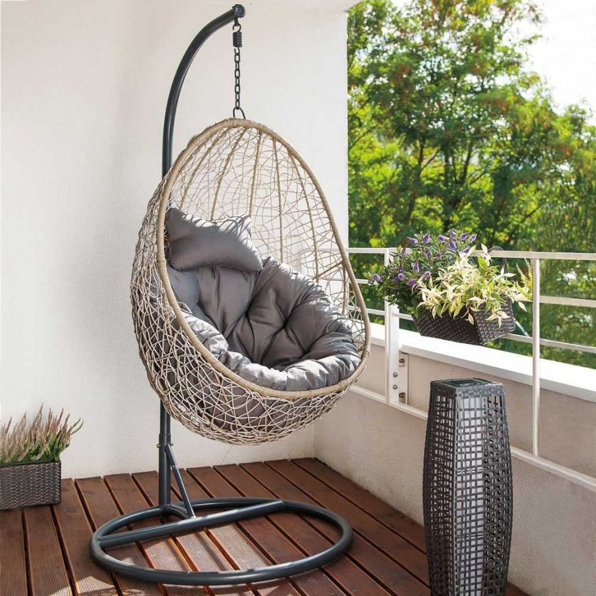 Patio Fotel wiszący cocoon Alex cappuccino