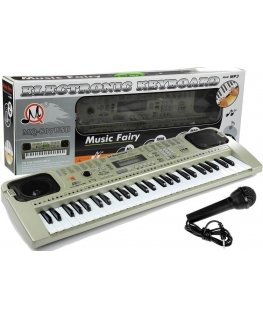Lean Toys MQ807 klaviatūra, USB įvesties mikrofonas