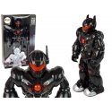 Lean Toys Interactive robot walking sound Lights black Lean Toys Interactive robot walking sound Lights black