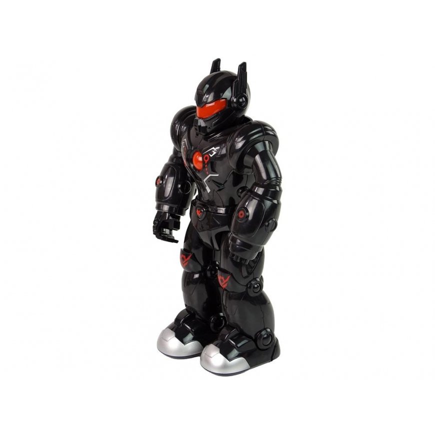 Lean Toys Interactive robot walking sound Lights black – 3