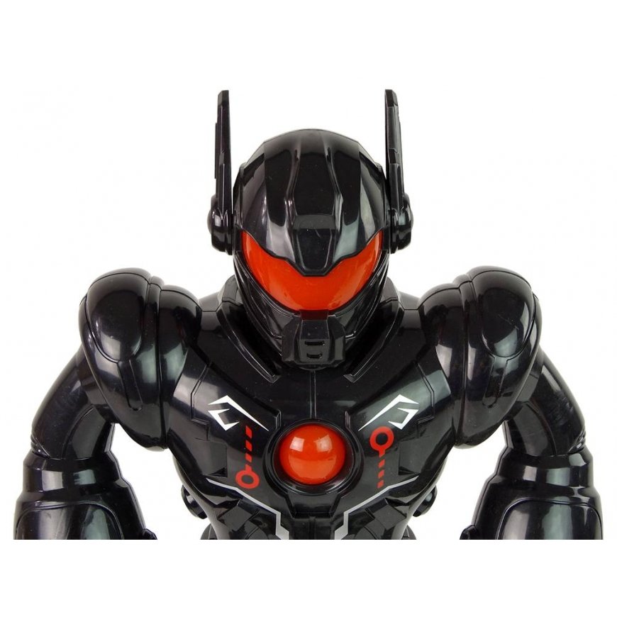 Lean Toys Interaktyvus robotas vaikšto garsas Šviesos juodos – 5
