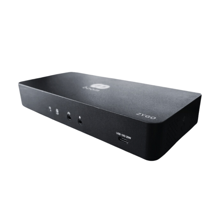 Boom Collaboration ZYGO Hub for video conferencing BYOD |