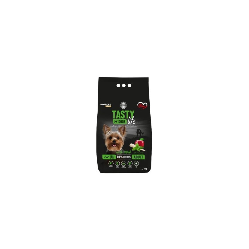 BIOFEED Tasty Life Adult Small Lamb - dry dog food - 8kg
