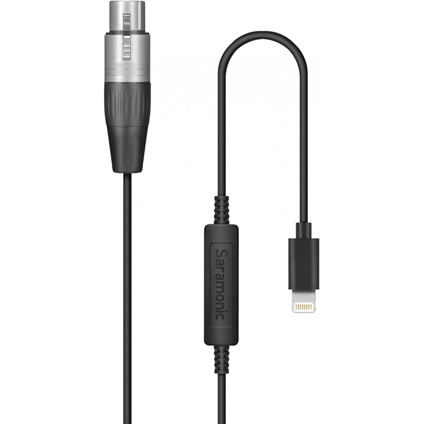 Saramonic LC-XLR Female Connector to lightning