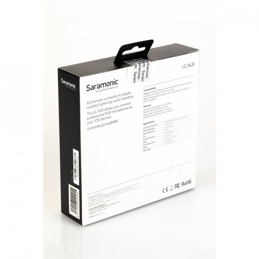 Saramonic LC-XLR Female Connector to lightning adapter – 2