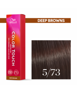 WELLA COLOR TOUCH professional hair dye 60 ml - 5/73 Bright Brown Brown Golden