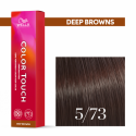 WELLA COLOR TOUCH professional hair dye 60 ml - 5/73 Jasny Brąz Ruda Auksinis WELLA COLOR TOUCH professional hair dye 60 ml - 5/73 Jasny Brąz Ruda Auksinis