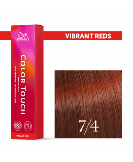 WELLA COLOR TOUCH professional hair dye 60 ml - 7/4 Medium Blond Red