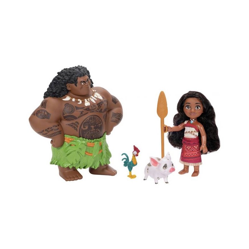Jakks Pacific Disney Moana 2 6 Inch Petite Doll Maui & Moana