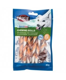 Treats for dogs - Trixie Denta Fun Stick with duck & & chicken l