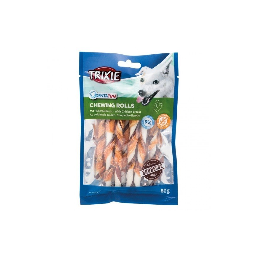 Treats for dogs - Trixie Denta Fun Stick with duck & & chicken l