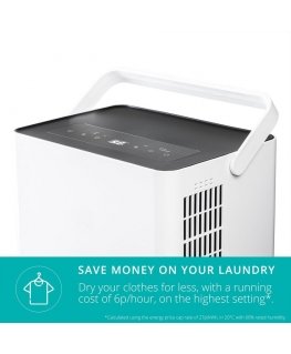 Bora Smart Dehumidifier 20 L+Laundry Mode, Effective area 40m², White |
