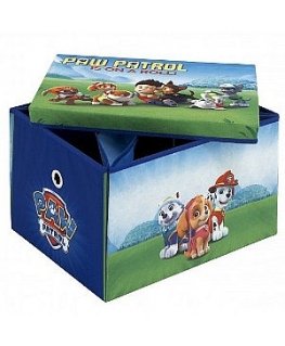 Box fabric 48x36x19cm Blue