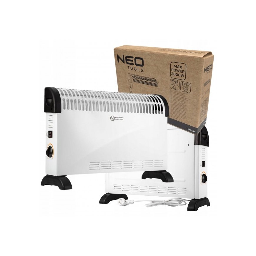 Grzejnik konwektorowy z termostatem 2000W standard
