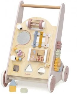 Viga Toys VIGA PolarB Drewniany Pchacz Chodzik Rožine Edukacyjny