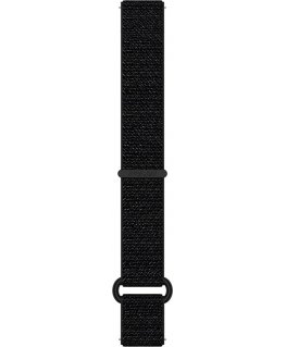 Polar nylon bracelet with Velcro fastening 20 mm, black, M/L