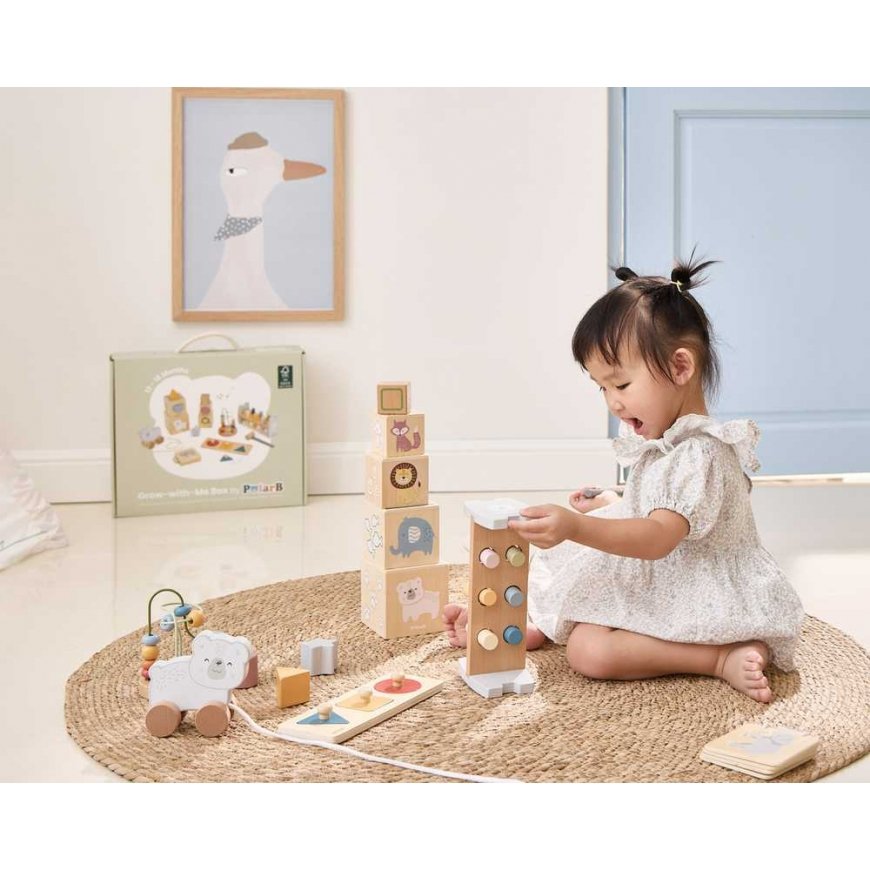 Viga Toys VIGA Rinkinys Zabawek Edukacyjnych Pudełko Box od 12 miesiąca do 18 miesiąca – 2