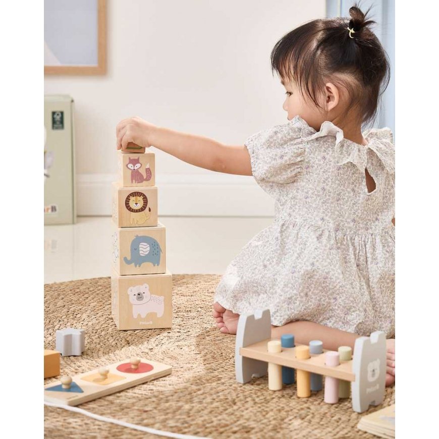 Viga Toys VIGA Set Zabawek Edukacyjnych Pudełko Box od 12 miesiąca do 18 miesiąca – 4