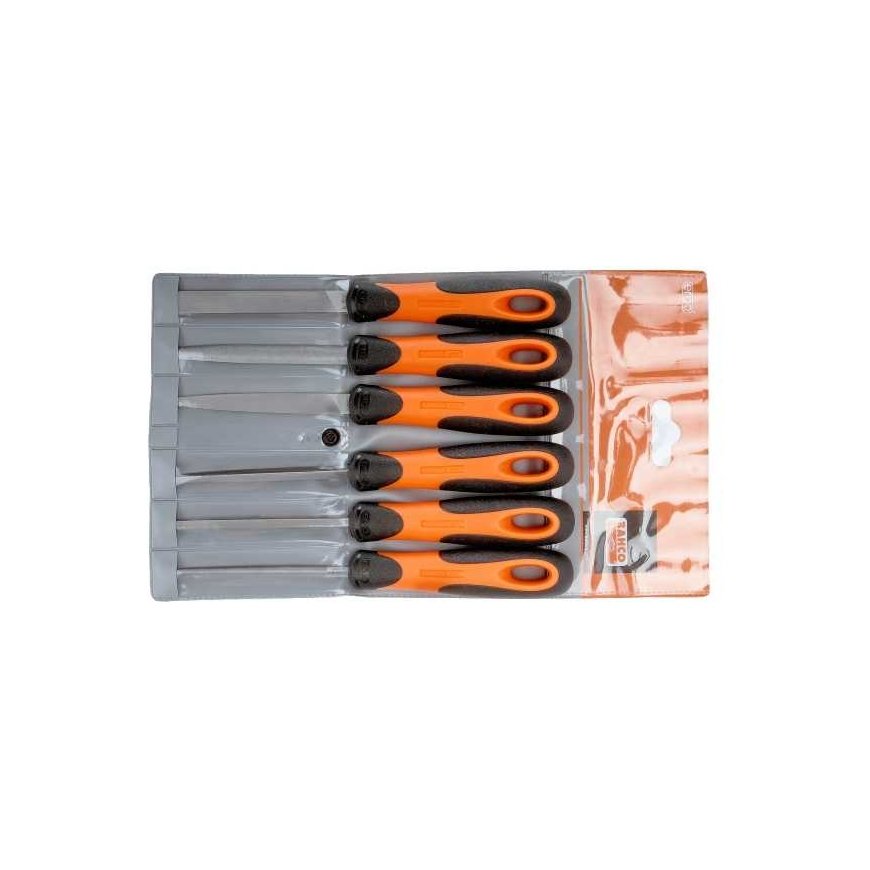 Bahco Precision file set 6 parts 476-04-3 100 mm