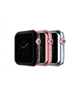 Devia Gold-plated series case V2 (44mm) for Apple Watch rose gold