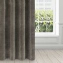Eurofirany DIVA LINE RIA Minkšto aksomo naktinė užuolaida, 140X250 cm, kilpos / žiedai, spalva: grafito Eurofirany DIVA LINE RIA Minkšto aksomo naktinė užuolaida, 140X250 cm, kilpos / žiedai, spalva: grafito