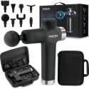 Body massage gun with 8 accessories NS-501 Neo-sport, black