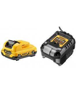 Battery DeWalt DCB1102P1-QW 18 V 5.0 Ah Li-ion + charger DCB1102