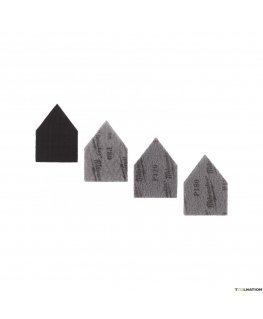 Milwaukee Accessories Sanding paper set MILWAUKEEG M12 FDSS G80/120/180, 13 pcs.