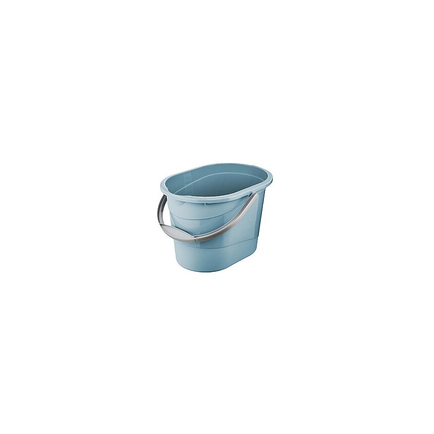 Rectangular bucket 13L Bent 44x22x22,5cm grey – 2