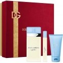 Dolce&Gabbana LIGHT Blue POUR FEMME CASE 3 pcs