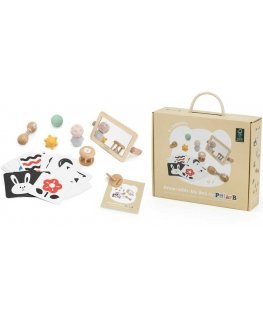 Viga Toys VIGA Set Zabawek Edukacyjnych Pudełko Box od urodzenia do 6 miesiąca
