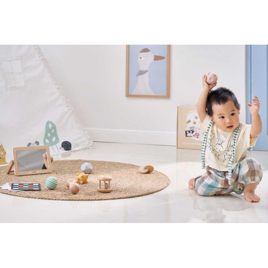 Viga Toys VIGA Set Zabawek Edukacyjnych Pudełko Box od urodzenia do 6 miesiąca – 3