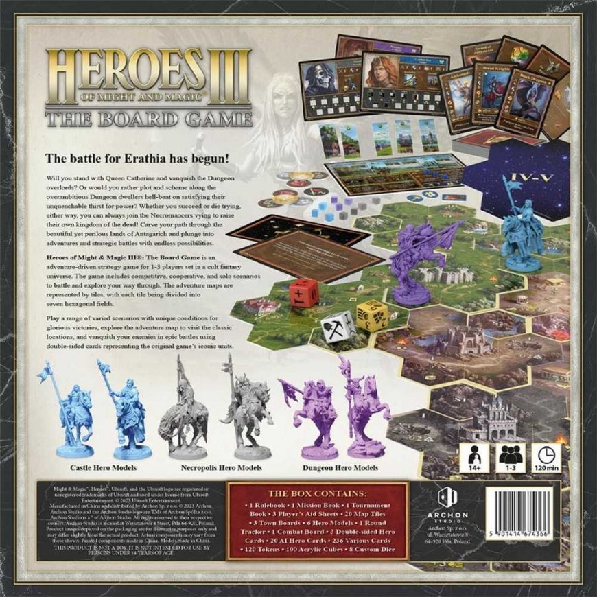 Archon Studio Heroes of Might & Magic III: The Board Game – 3
