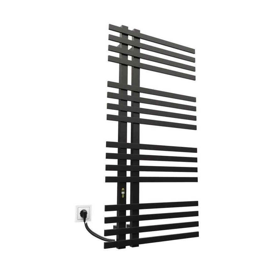 Towel dryer Kosser Brash 1200x600/16 EL timer black – 2