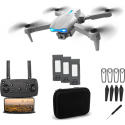 Extralink E99 Pro Drone | Drone Kit + 3 Batteries + Case | 1800 mAh Extralink E99 Pro Drone | Drone Kit + 3 Batteries + Case | 1800 mAh